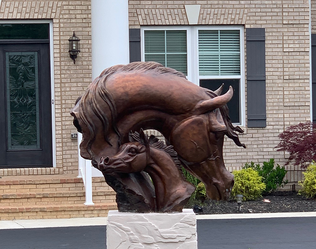 arafa arabians sculpture